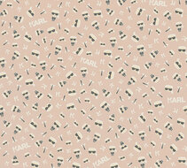 AS Creation Karl Lagerfeld Ikonik 37843-8 - 378438 - Beige / Zwart Behang