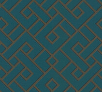 AS Creation Michalsky Living Change Is Good 37984-3 - 379843 - Blauw / Groen / Goud Behang