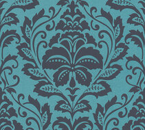 AS Creation Attractive 36910-5 - 369105 Blauw / Zwart Behang