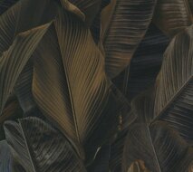 Montecolino Folium FO17808 Dark Banana Leaves Behang