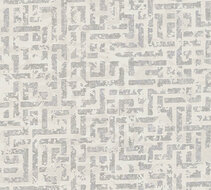 AS Creation My Home My Spa 38695-1 - 386951 Wit / Zilver Behang