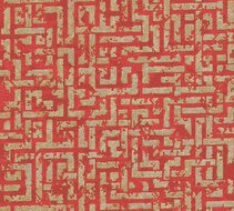AS Creation My Home My Spa 38695-4 - 386954 - Rood / Goud Behang