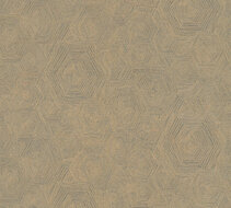 AS Creation My Home My Spa 38698-3 - 386983 - Goud / Grijs Behang