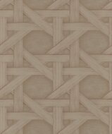 BN Wallcoverings Riviera Maison 3 - 221102 - Bruin Behang