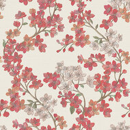 Dutch Wallcoverings Grace GR322203 Rood Behang