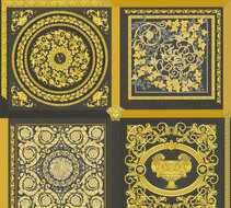 Versace Home 5 38704-3 Zwart Behang