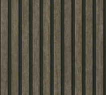 A.S Creation 39109-3 - Bruin / Zwart Behang
