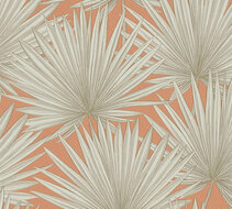 AS Creation Antigua 39090-3 - 390903 Oranje / Grijs beige Behang