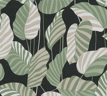 AS Creation Antigua 39094-2 - 390942 Zwart / Groen Behang