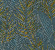 AS Creation Attractive 2 39038-7 - 390387 Blauw / Geel Behang