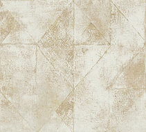 AS Creation Profitex 2022 38976-5 - 389765 Goud / Grijs Behang