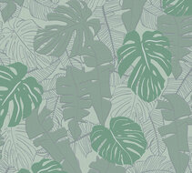 AS Creation House of Turnowsky 38905-5 - 389055 Groen / Zilver Behang
