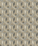 Rasch Indian Styles - 746532 Blauw Behang