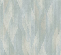 AS Creation Metropolitan Stories 3 - 39104-2 - 391042 Blauw / Groen Behang