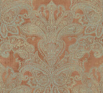 AS Creation Metropolitan Stories 3 - 39119-2 - 391192 Oranje / Turquoise Behang