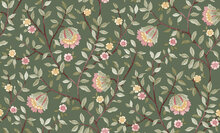 Dutch Wallcoverings Botanique B199-84D / B19984D groen - geel Behang