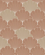 Dutch Wallcoverings Elegance M640-05 lichtbruin - goud Behang