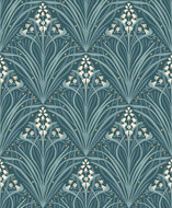 Dutch Wallcoverings Elegance M661-14 groen Behang