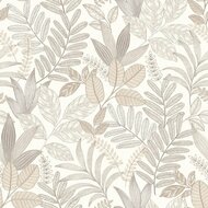 Noordwand Allure AL26290 Grijs - Beige Behang