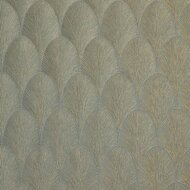 Casamance M&eacute;tal 75781834 - Groen Behang