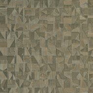 Casamance M&eacute;tal B74401058 - Groen Behang