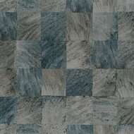Casamance Textures V&eacute;g&eacute;tal B75173780 - Blauw Behang