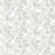 Dutch Wall Decor Blommor &amp; Blad 676-01 Grijs Behang
