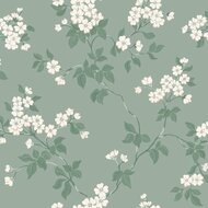 Dutch Wall Decor Blommor &amp; Blad 679-02 Bruin Behang