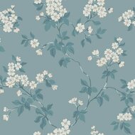 Dutch Wall Decor Blommor &amp; Blad 679-03 Grijs Behang