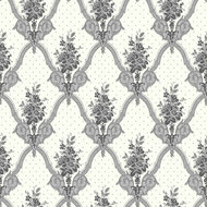 Dutch Wall Decor Swedish Heritage 693-03 Zwart Behang