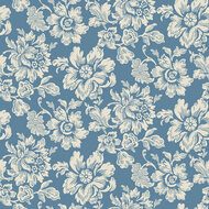 Dutch Wall Decor Swedish Heritage 695-04 Blauw Behang