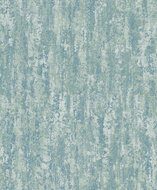 Dutch Wallcoverings Attitude A66904 Blauwgroen Behang