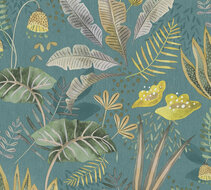 AS Creation Famous Garden - 39348-3 / 393483 Blauw Behang