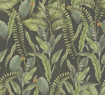 AS Creation Drawn Into Nature - 39413-1 / 394131 Zwart Behang