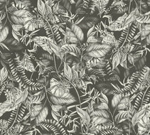 AS Creation Drawn Into Nature - 39425-2 / 394252 Zwart Behang