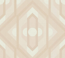 AS Creation Retro Chic - 39531-5 / 395315 Beige - Cr&egrave;me Behang