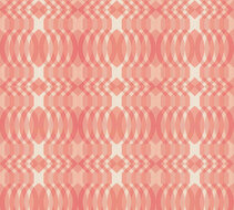 AS Creation Retro Chic - 39534-4 / 395344 Rood - Cr&egrave;me Behang