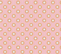 AS Creation Retro Chic - 39537-3 / 395373 Roze - Oranje Behang