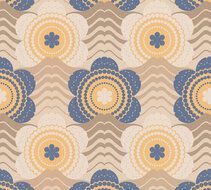 AS Creation Retro Chic - 39539-2 / 395392 Beige - Bruin Behang