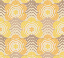 AS Creation Retro Chic - 39539-5 / 395395 Beige - Bruin Behang