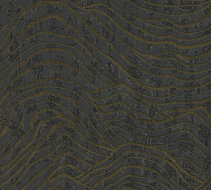 AS Creation Jade - 39507-3 / 395073 Zwart Behang