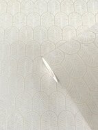 Noordwand Lustre F-VL6001 Wit Beige Behang