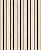 Dutch Wallcoverings Brut M802-07 Creme / Zwart Behang