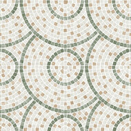 Dutch Wallcoverings Artifice M763-04 Beige / Groen Behang