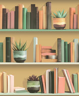 Dutch Wallcoverings Artifice M795-05 Geel / Multicolours Behang