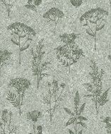 Dutch Wallcoverings Brut M783-04 Groen Behang
