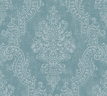 AS Creation Pure Elegance - 39765-4 / 397654 Blauw Behang