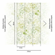 AS Creation Aquarell Dreams - 39693-2 / 396932 Cr&egrave;me Behang