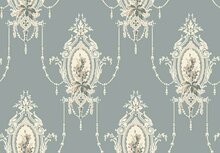 Dutch Wall Decor Gammalsvenska Klassiker 518-04 Blauw Behang