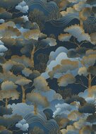 Dutch Wall Decor Elle Decoration 4 10448-08 / 1044808 Blauw Behang